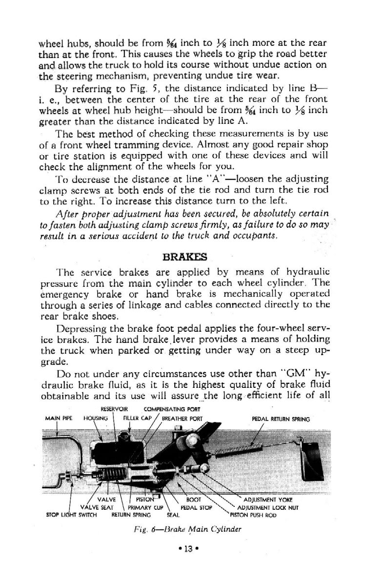 1942 Chevrolet Truck Owners Manual Page 3